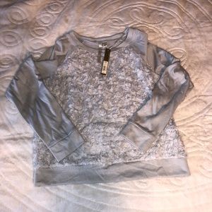 LC Lauren Conrad decorated sweatshirt medium
